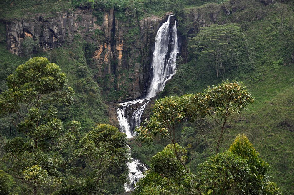 devon waterfalls in sri lanka s central highlands