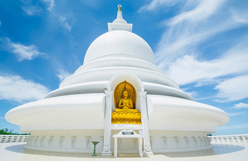 galle LSL Cropped Japanese Peace Pagoda